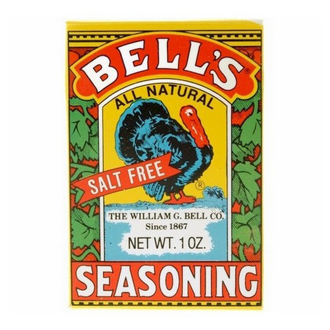 Bells, Mix Ssnng Salt Free, 1 Oz(Case Of 24)