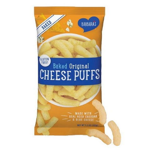 Barbara's, Baked Cheese Puffs Original, 5.5 Oz(Case Of 12)