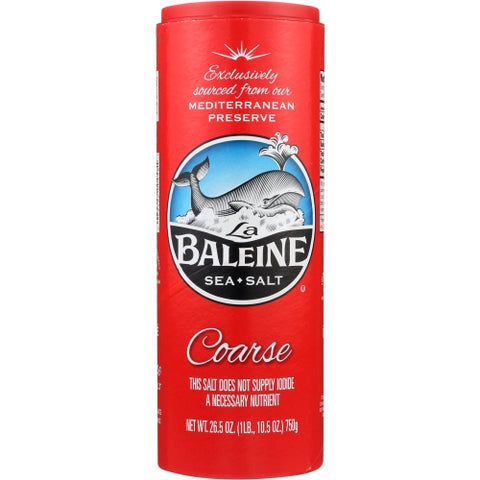 La Baleine, Sea Salt Course, Case of 12 X 26.5 Oz