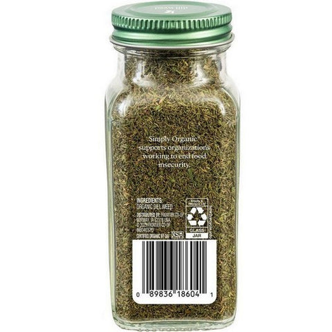 Simply Organic, Organic Dill Weed, 0.81 Oz(Case Of 6)