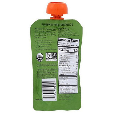 Peter Rabbit, Pea Spinach & Apple Puree, 4.4 Oz(Case Of 10) Peter Rabbit