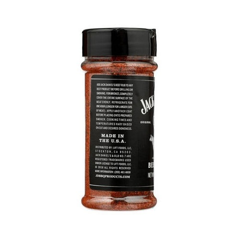 Jack Daniels, Ssnng Rub Bbq Beef, 5 Oz(Case Of 6)