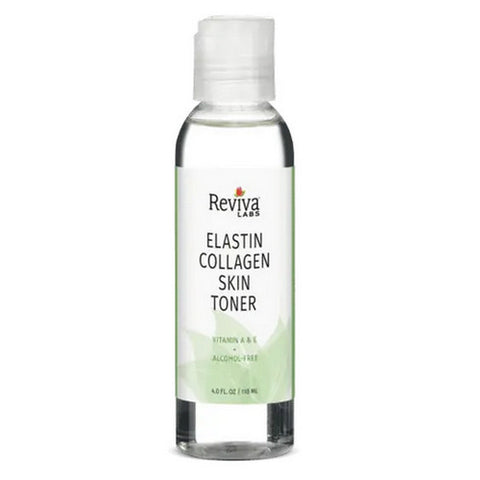 Reviva, Elastin Collagen Skin Toner, 4 FL Oz