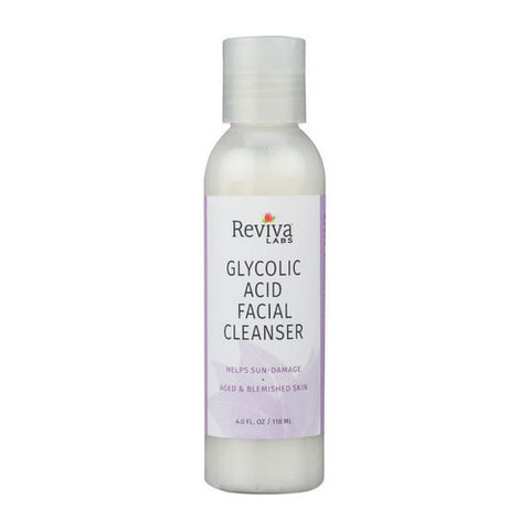 Reviva, Glycolic Acid, Cleanser 4 Fl Oz