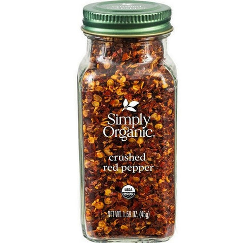 Simply Organic, Organic Crushed Red Pepper, 1.59 Oz(Case Of 6)