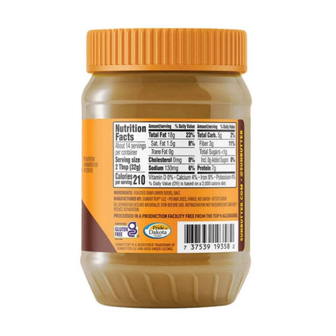 Sunbutter Natural, Natu Ral NoSugar Added Sunbutter, 16 Oz(Case Of 6)