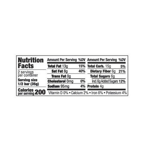 Taza Chocolate, Ston E Ground Organic Dark Chocolate Bar  Sea Salt And Almond, Case of 10 X 2.5 Oz