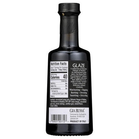 Gia Russa, Balsamic Glaze, 8.45 Oz(Case Of 6) Gia Russa