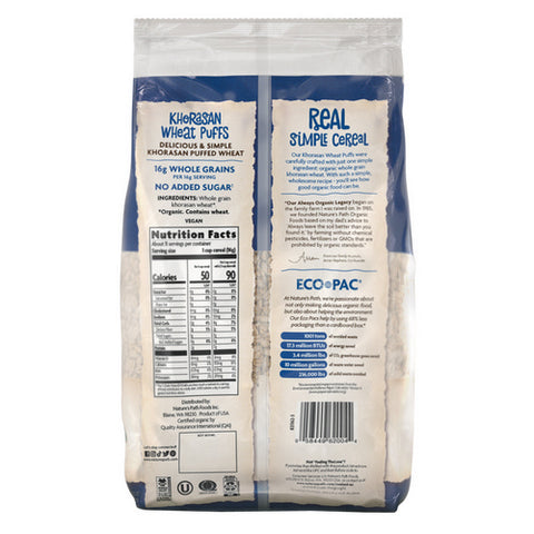 Natures Path, Organic Kamut Wheat Puffs Cereal, 6 Oz(Case Of 12)