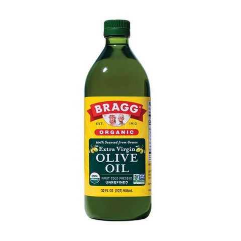 Bragg, Organic Extra Virgin Olive Oil, 32 Oz(Case Of 3) Bragg