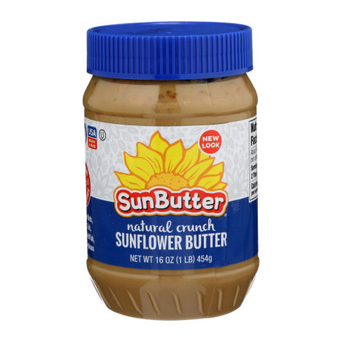 Sunbutter Natural, Natu Ral Crunch Sunbutter, 16 Oz(Case Of 6)