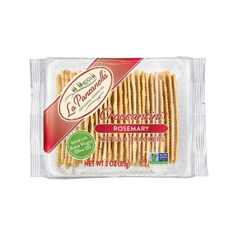 La Panzanella, Croccantini Rsmry Mini, 3 Oz(Case Of 12)