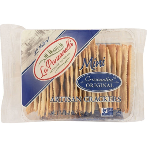 La Panzanella, Croccantini Orignl Mini, 3 Oz(Case Of 12)