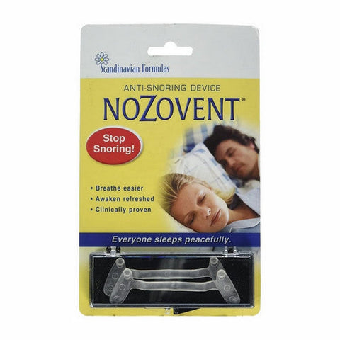 Scandinavian Formulas, Nozovent Anti-Snoring Device, 2 Pieces Scandinavian Formulas