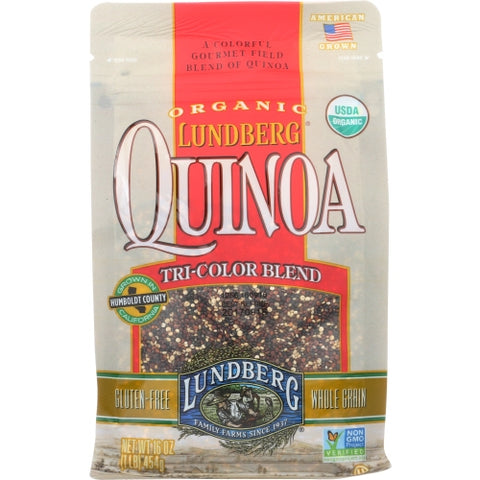 Lundberg, Organic Quinoa Tri-Color Blend, 1 lb(Case Of 6)