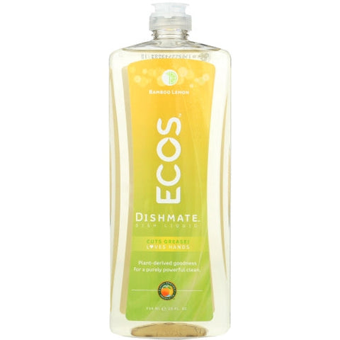 Earth Friendly, Dishmate Bamboo Lemon, Case of 6 X 25 Oz Earth Friendly