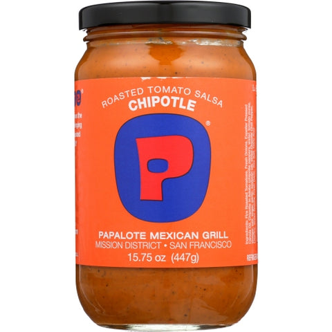 Papalote Salsa, Salsa Rstd Tmto Chptl, 15.75 Oz(Case Of 12)