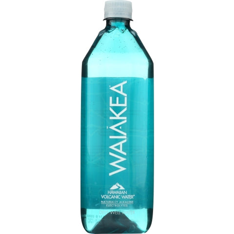 Water Hawaiian Volcanic Case of 12 X 1 Liter by Waiakea Hawaiian