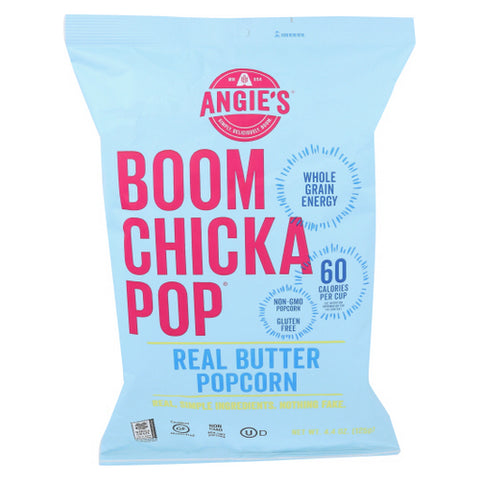 Angie's, Boomchick Apop Real Butter Popcorn, 4.4 Oz(Case Of 12)