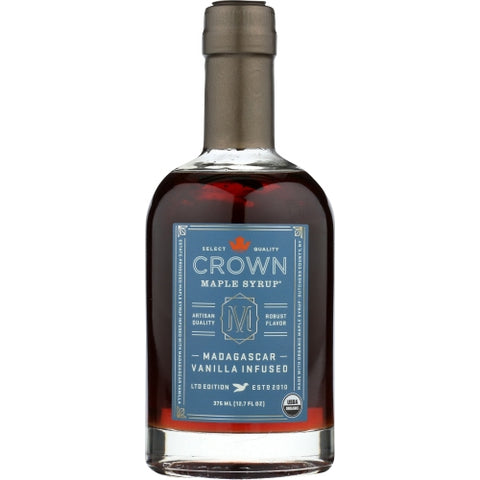 Crown Maple, Syrup Maple Vanilla Infsd, 12.7 Oz(Case Of 6)