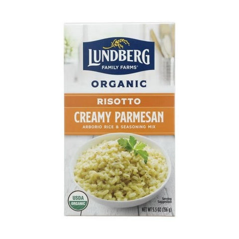 Lundberg, Organic Risotto Creamy Parmesan, 5.5 Oz(Case Of 6)