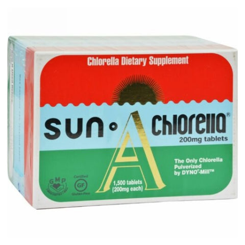 Sun Chlorella, Chlorella A Tablets, Economy 1500 Tabs