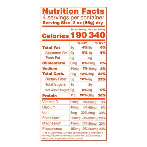 Banza, Chickpea Pasta  Cavatappi, 8 Oz(Case Of 6)