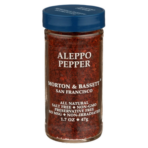 Morton & Bassett, Pepper Aleppo, Case of 3 X 1.7 Oz