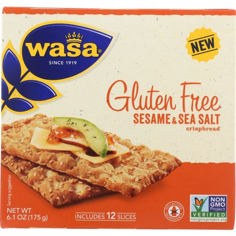 Wasa, Crispbread Sesame Gf, 6.1 Oz(Case Of 10)