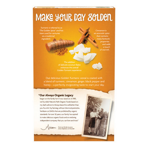 Natures Path, Organic Golden Turmeric Cereal, 10.6 Oz(Case Of 6)