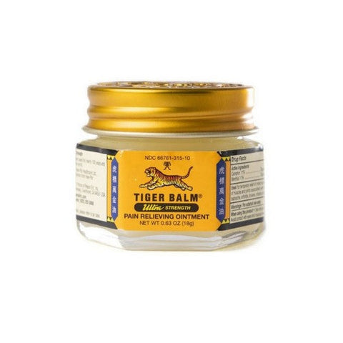 Tiger Balm, Pain Relieving Ointment Ultra Strength, 0.63 Oz Tiger Balm