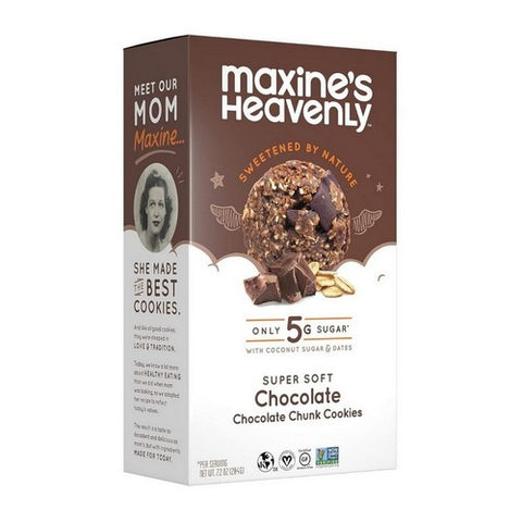 Maxines Heavenly, Cookie Choc Choc Chunk, 7.2 Oz(Case Of 8)