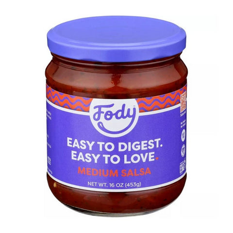 Fody Foods, Salsa Med Low Fodmap, 16 Oz(Case Of 6)