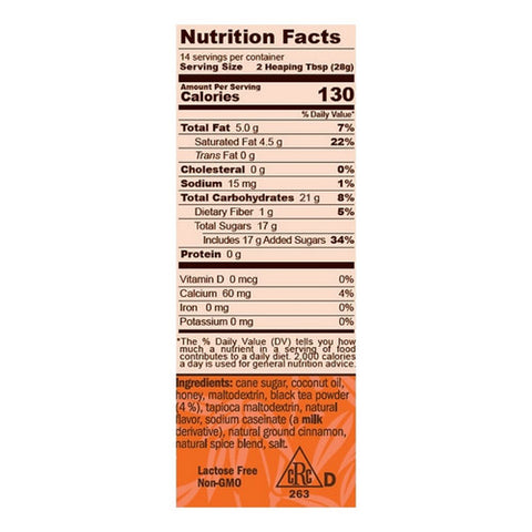 David Rio, Chai Spice Tiger, 14 Oz(Case Of 6)