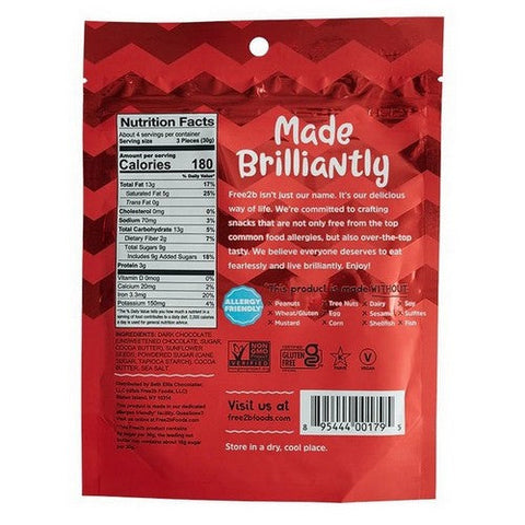 Free2B Foods, Sun Cups Mini Dark Chocolate, 4.2 Oz(Case Of 6) Free2B Foods