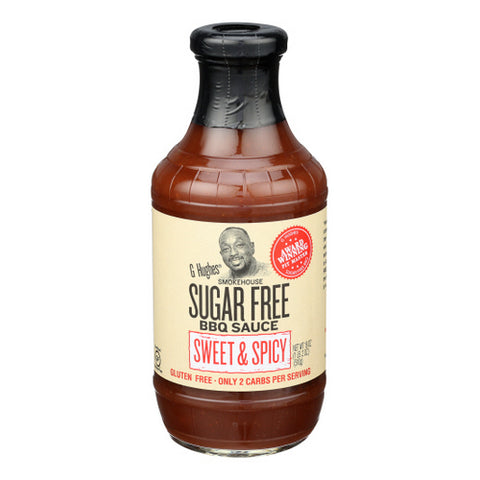 Sauce Bbq Sweet N Spicy Case of 6 X 18 Oz by G Hughes