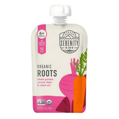 Serenity Kids, Food Baby Roots Org, 3.5 Oz(Case Of 6)