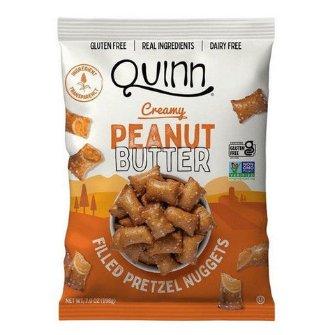 Quinn, Pretzel Nug Pnut Bttr Fld, 7 Oz(Case Of 8) Quinn