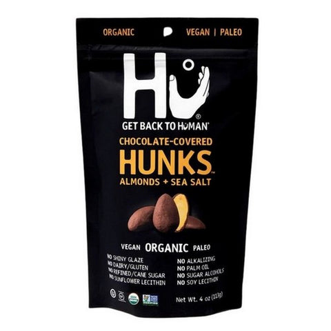 Hu, Choc Hunks Almnd Sea Slt, 4 Oz(Case Of 6)