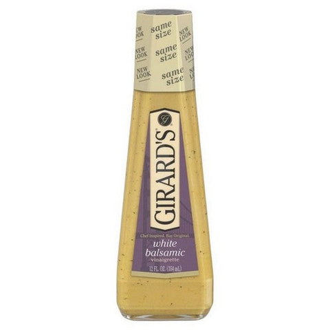 Girards, Drssng White Balsamic, 12 Oz(Case Of 6) Girards