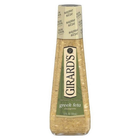Girards, Drssng Greek Feta, 12 Oz(Case Of 6) Girards