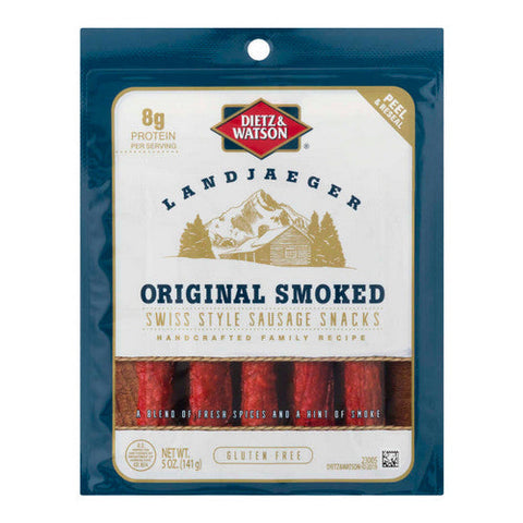 Dietz And Watson, Landjaeger, 5 Oz(Case Of 12) Dietz And Watson