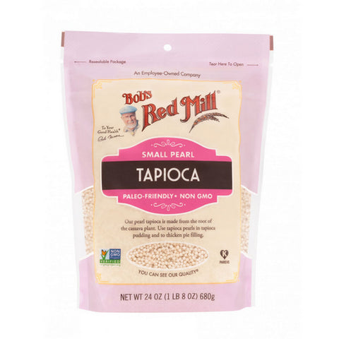 Bobs Red Mill, Tapioca Small Pearl, 24 Oz(Case Of 4)