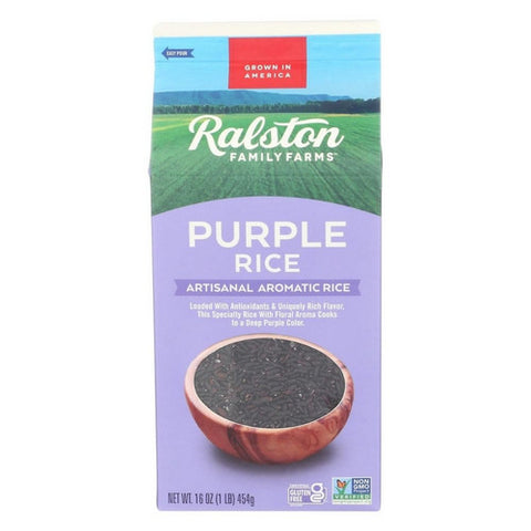 Ralston Family Farms, Rice Purple, 16 Oz(Case Of 6)