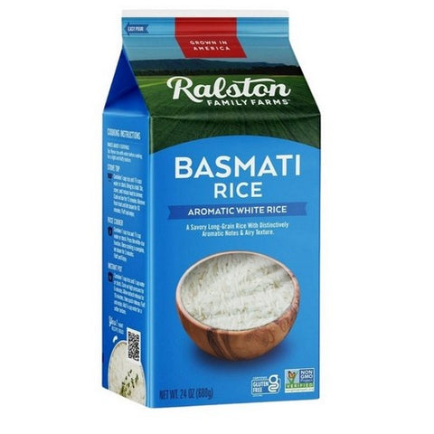 Ralston Family Farms, Rice White Basmati, 24 Oz(Case Of 6) Ralston Family Farms