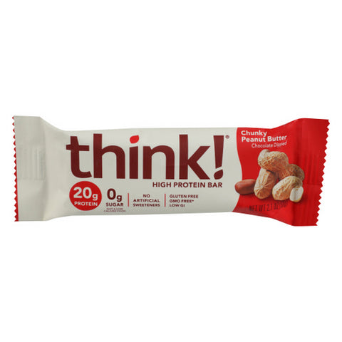 Think!, Think Thin Chunky Peanut Butter Bar, 2.1 Oz(Case Of 10)