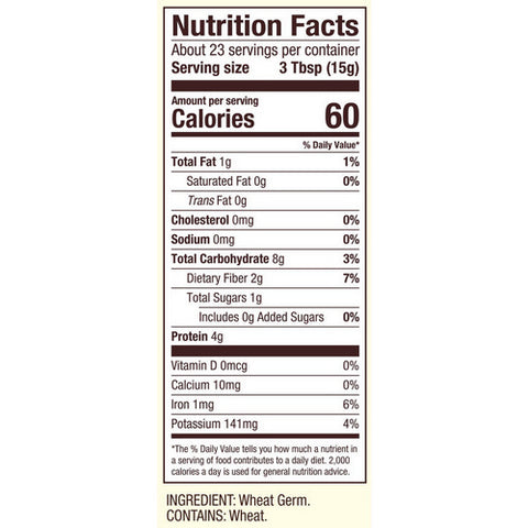 Bobs Red Mill, Wheat Germ, 12 Oz(Case Of 4)