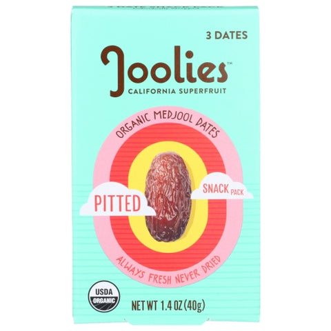 Joolies, Drd Frt Dates Medjool Org, 1.4 Oz(Case Of 12)