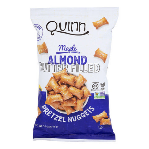 Quinn, Nugget Maple Almond Bttr, 5 Oz(Case Of 8)
