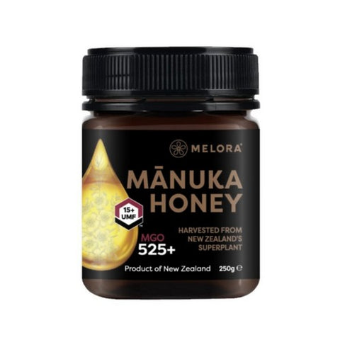 Melora, Manuka Honey UMF 15+ MGO 525+, 8.8 Oz
